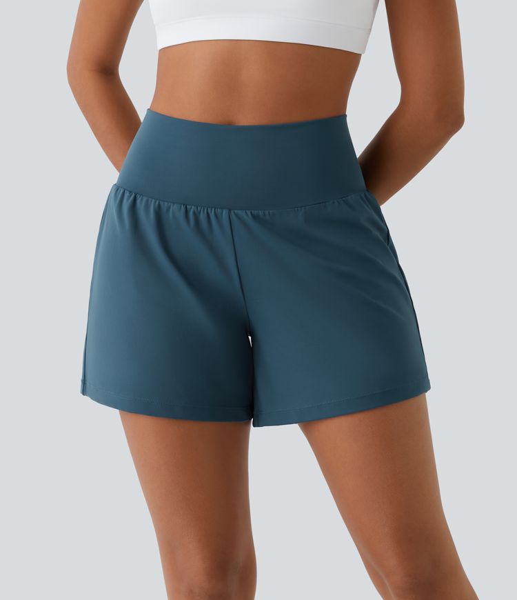 ColaShorts™ - 2 in 1 yoga pants with high waist and back and side pockets