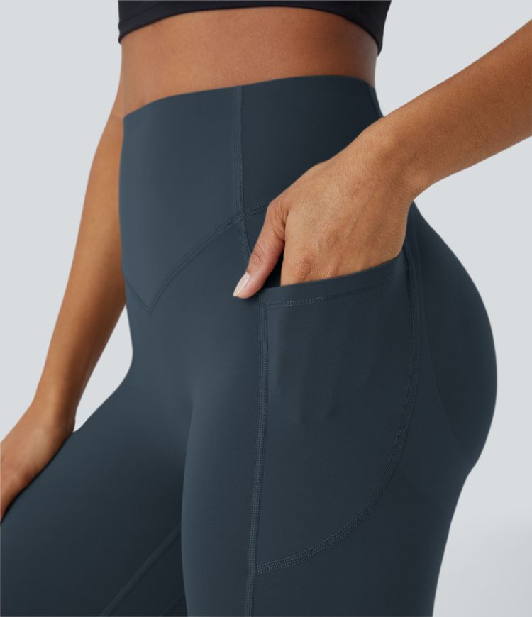 ColaLeg™ - Butt-Lifting Leggings with high vitality, side pockets, modeled for lift