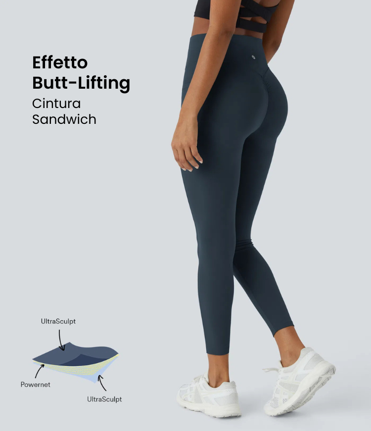 ColaLeg™ - Butt-Lifting Leggings with high vitality, side pockets, modeled for lift