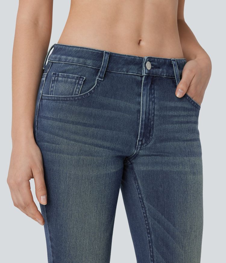 ColaFlex™ Denim Low - Jeans are very casual and versatile in denim, elasticized with low weight and multiple loads.