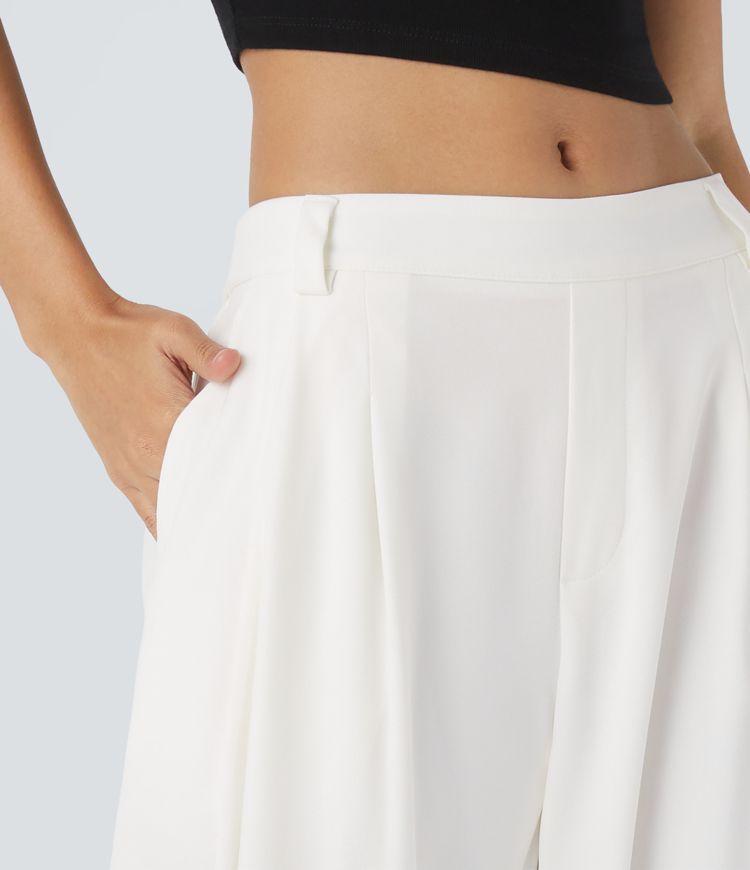 ColaTek Air V3™ - Wide pants with high waist, side pockets and barrel legs