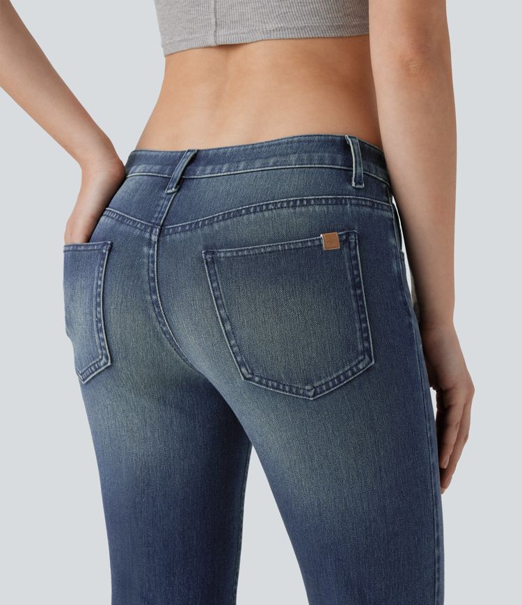 ColaFlex™ Denim Low - Jeans are very casual and versatile in denim, elasticized with low weight and multiple loads.