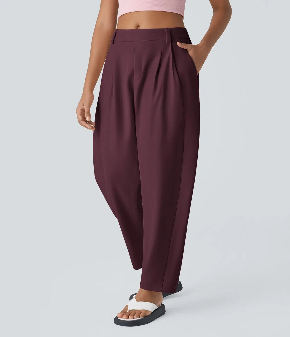 ColaTek Air V3™ - Wide pants with high waist, side pockets and barrel legs
