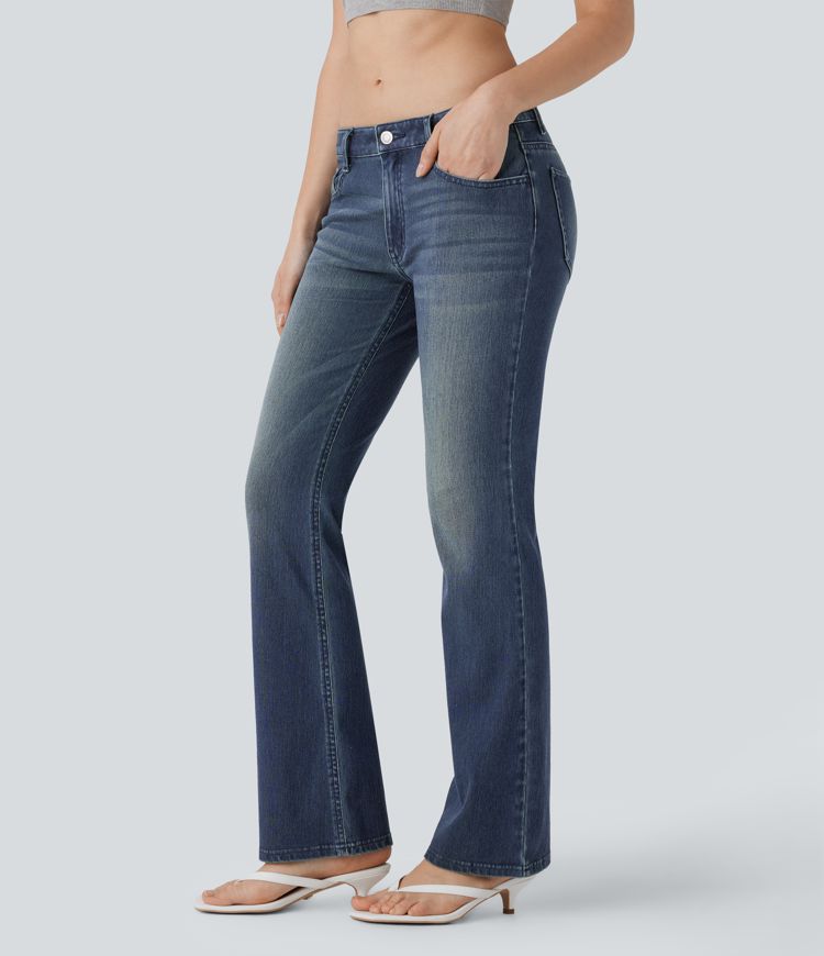 ColaFlex™ Denim Low - Jeans are very casual and versatile in denim, elasticized with low weight and multiple loads.