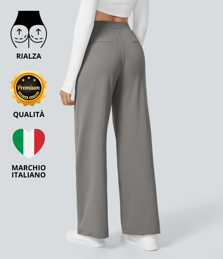 ColaTek Air™ pants with high waistband and side pockets with zip