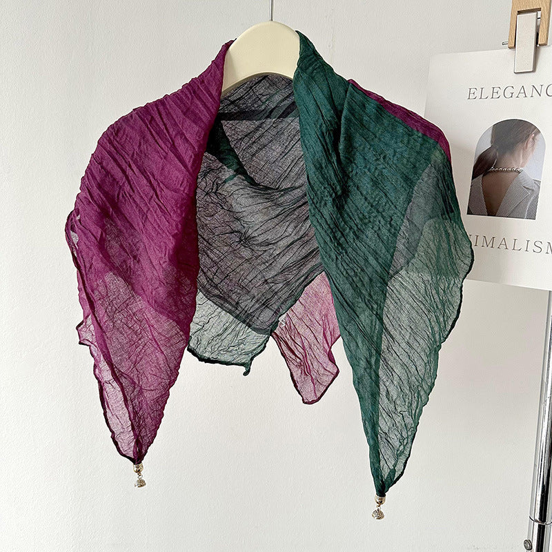 Sciarpa vintage colorata