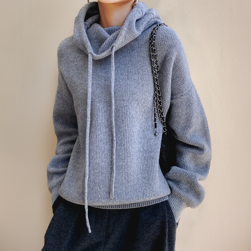 Charlotte™ | Maglia a collo alto in lana merino