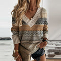 Maglia casual patchwork